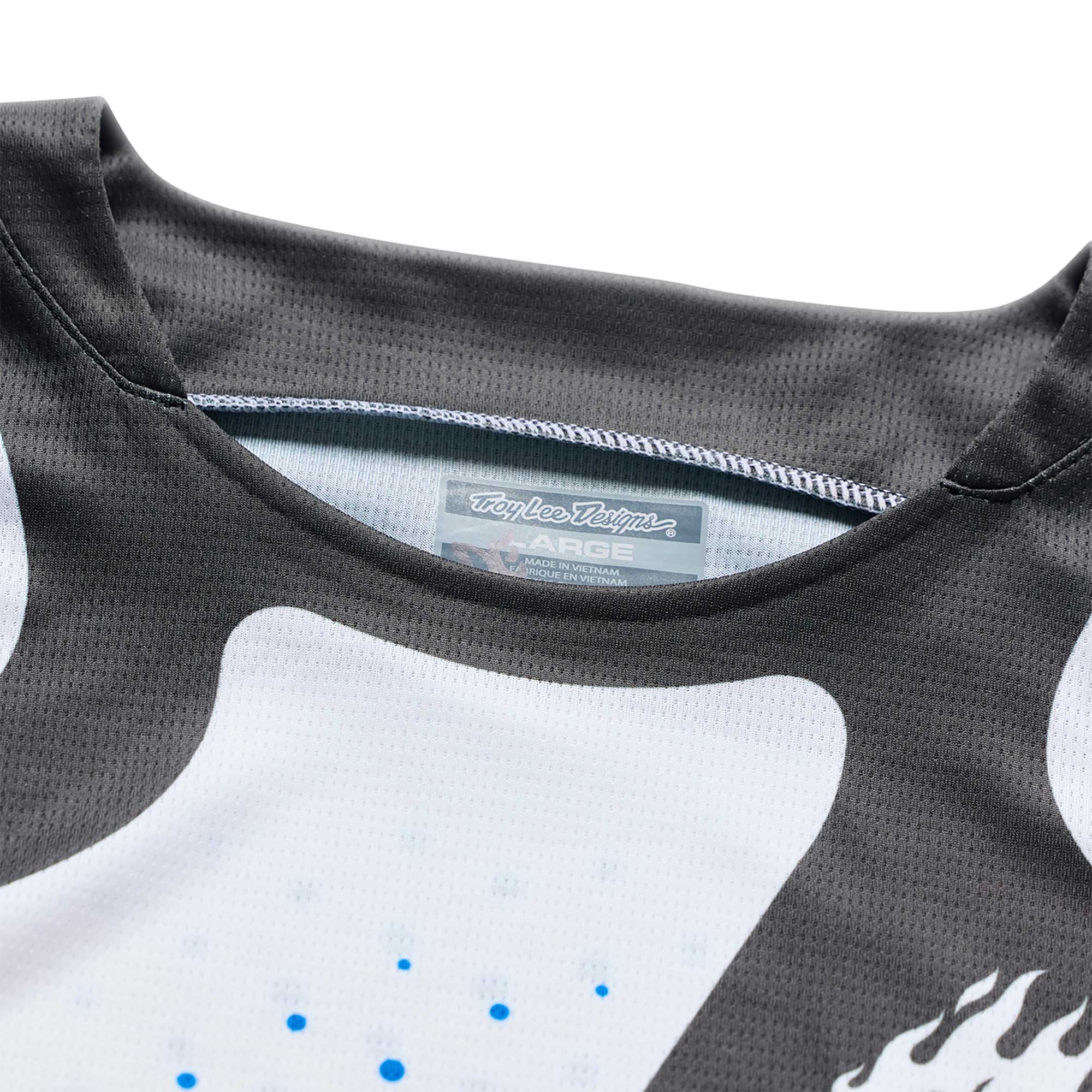 Troy Lee Designs MX | SX Jersey & Pant Kit Deal GP PRO ROLLER (White / Blue)