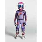 Alpinestars Youth Fluid HUNT MX Gear Set (Light Violet/Deep Purple/Pink Fluo)