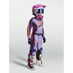Alpinestars Youth Fluid HUNT MX Gear Set (Light Violet/Deep Purple/Pink Fluo)