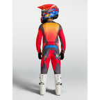 Alpinestars Youth Fluid HUNT MX Gear Set (Fire Red/Graystone/Hot Coral)