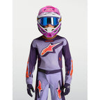 Alpinestars Youth Fluid HUNT MX Gear Set (Light Violet/Deep Purple/Pink Fluo)