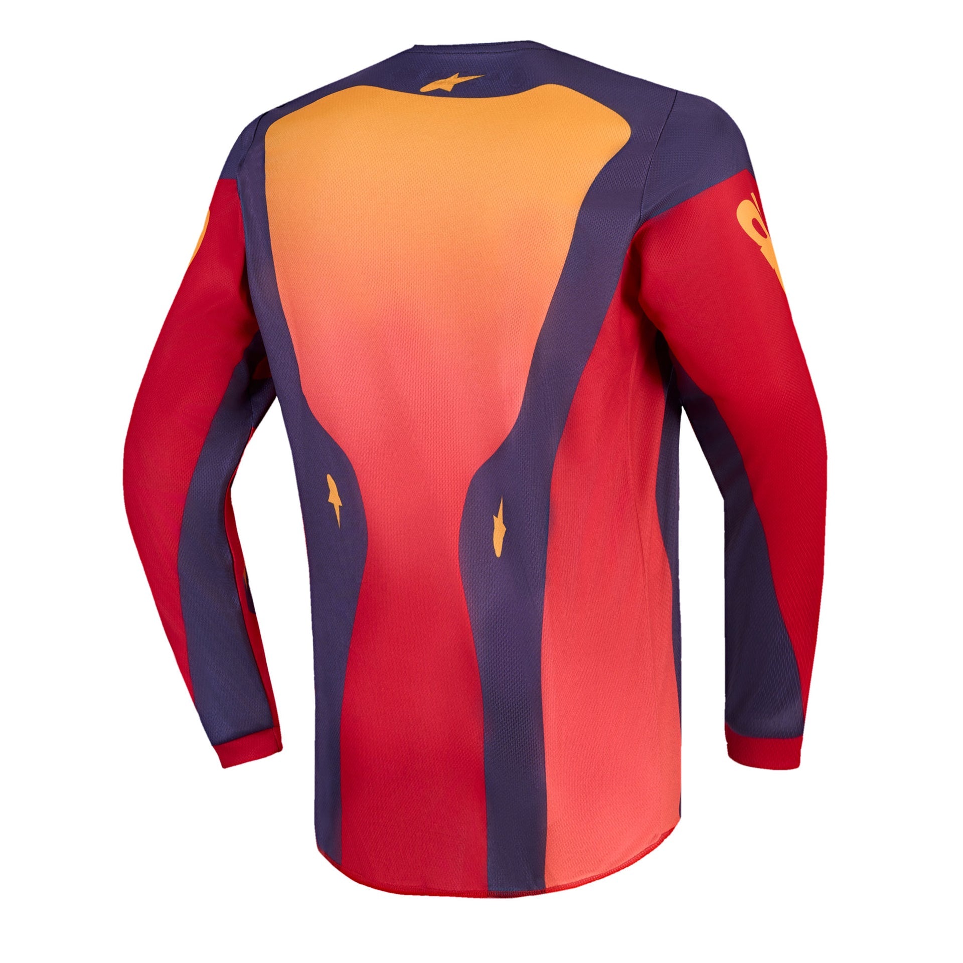 Alpinestars Youth Fluid HUNT MX Jersey (Fire Red/Graystone/Hot Coral)
