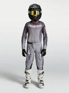 Alpinestars Youth Fluid AMBER MX Gear Set (Graystone/Cold Grey/Light Lilac)