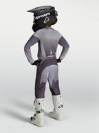 Alpinestars Youth Fluid AMBER MX Gear Set (Graystone/Cold Grey/Light Lilac)