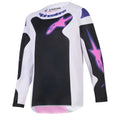 Alpinestars (MX26) Youth MX Jersey - Fluid GRID (Black/Light Grey/Purple)