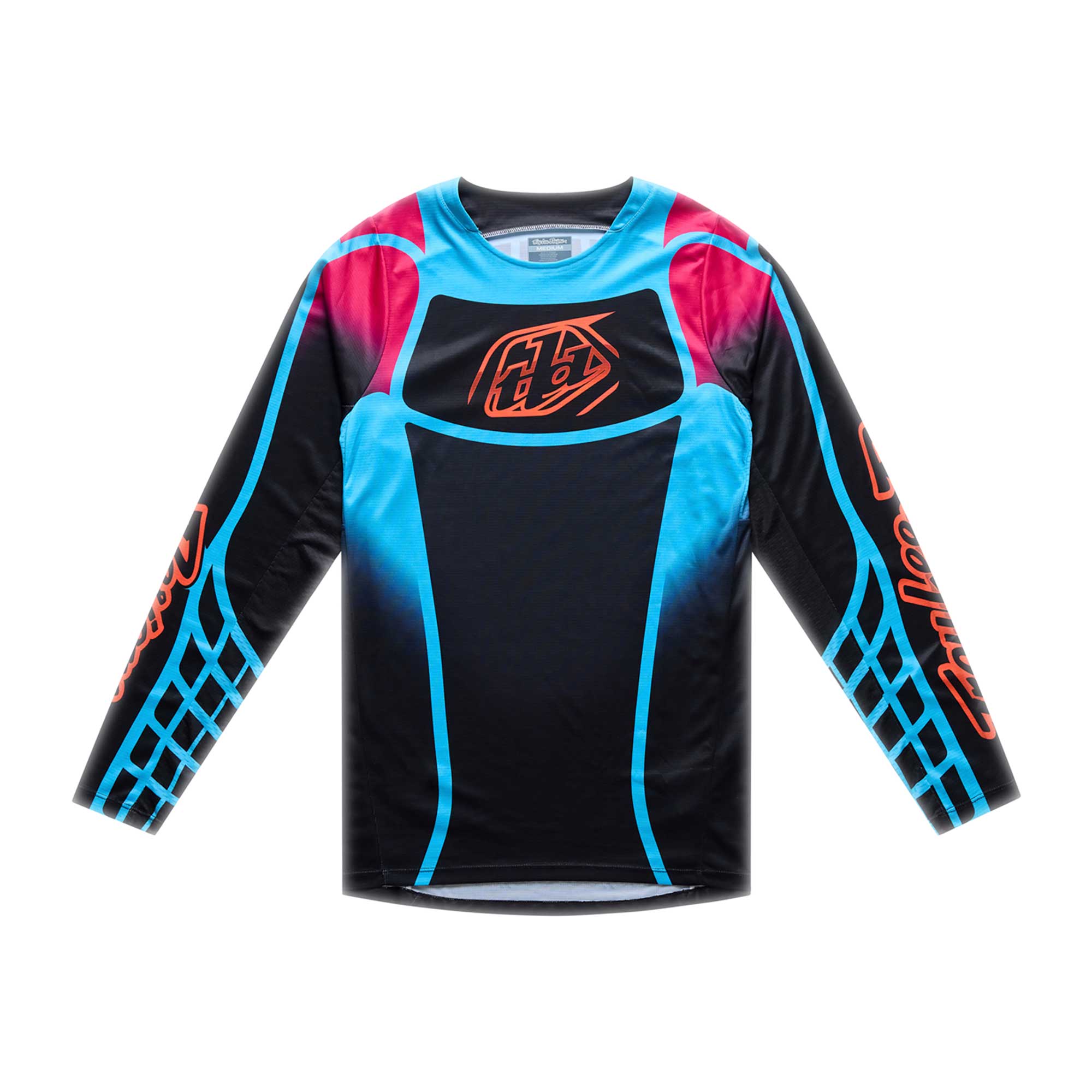 Troy Lee Designs MX | SX Jersey & Pant Kit Deal GP PRO FRAMEWORK (Black / Cyan)