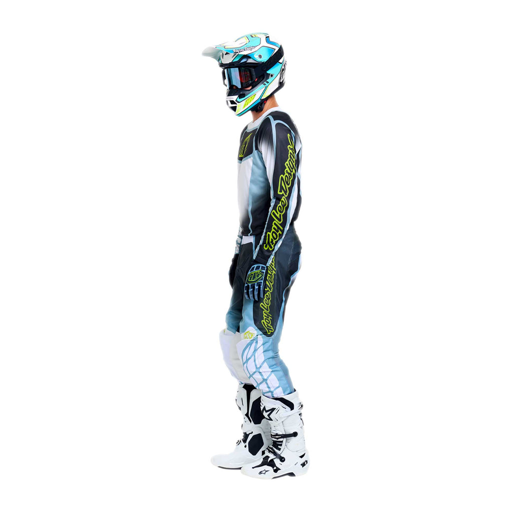 Troy Lee Designs MX | SX Jersey & Pant Kit Deal GP PRO FRAMEWORK (Carbon / Gray)
