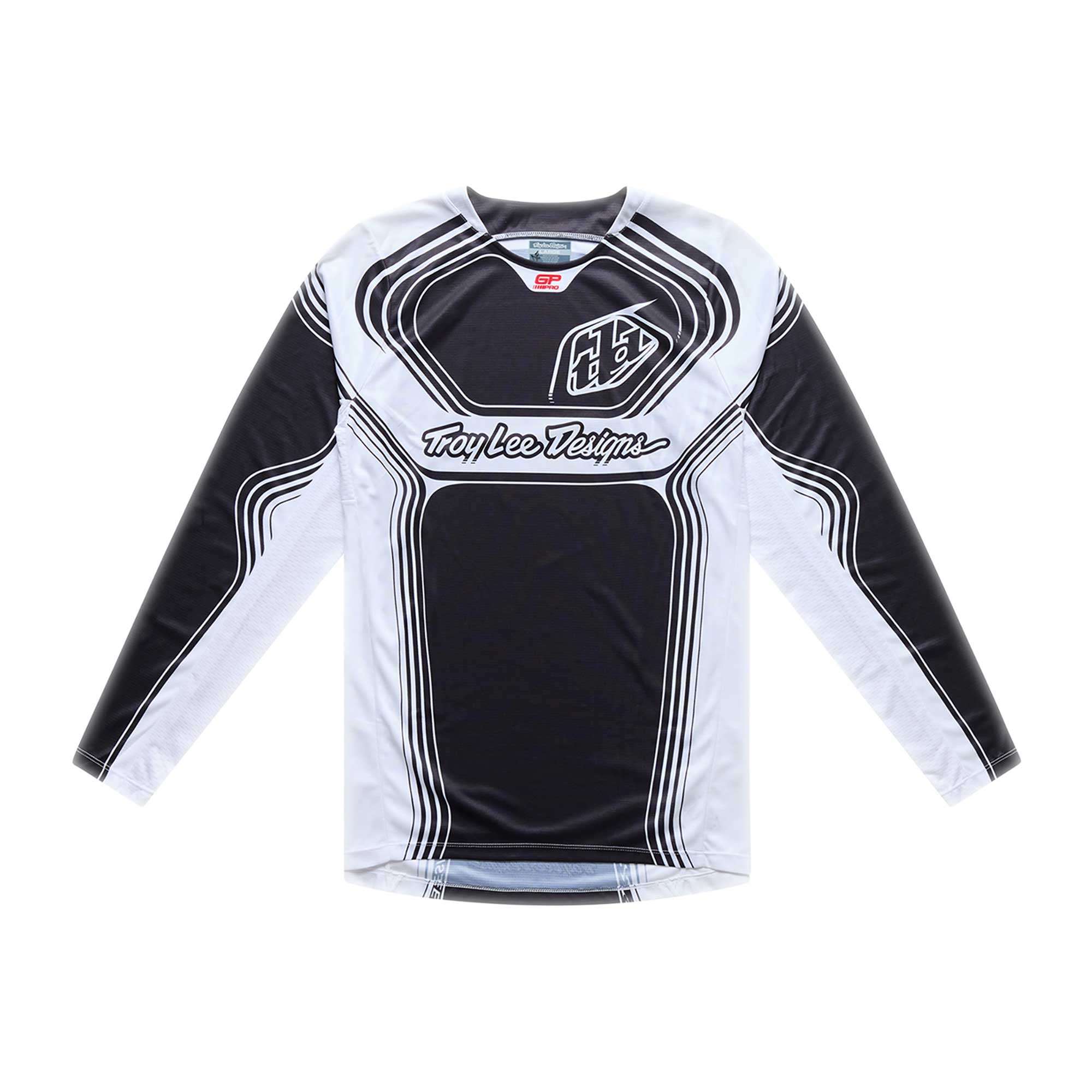 Troy Lee Designs MX | SX Jersey & Pant Kit Deal GP PRO STREAMLINE (Black / White)