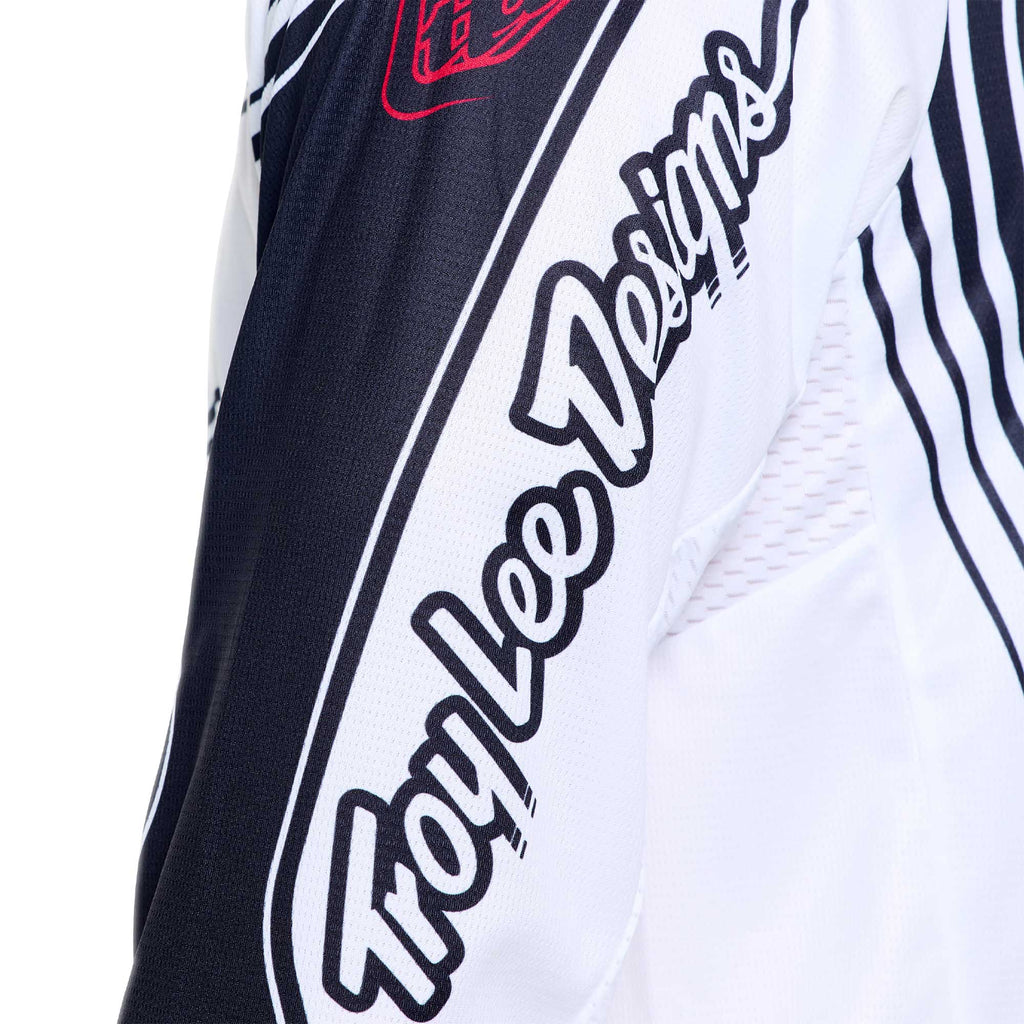 Troy Lee Designs MX | SX Jersey & Pant Kit Deal GP PRO STREAMLINE (Black / White)
