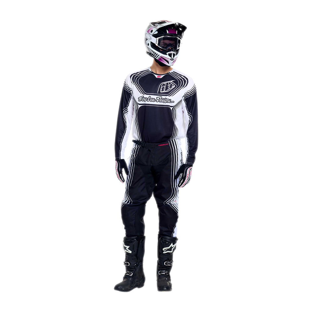 Troy Lee Designs MX | SX Jersey & Pant Kit Deal GP PRO STREAMLINE (Black / White)