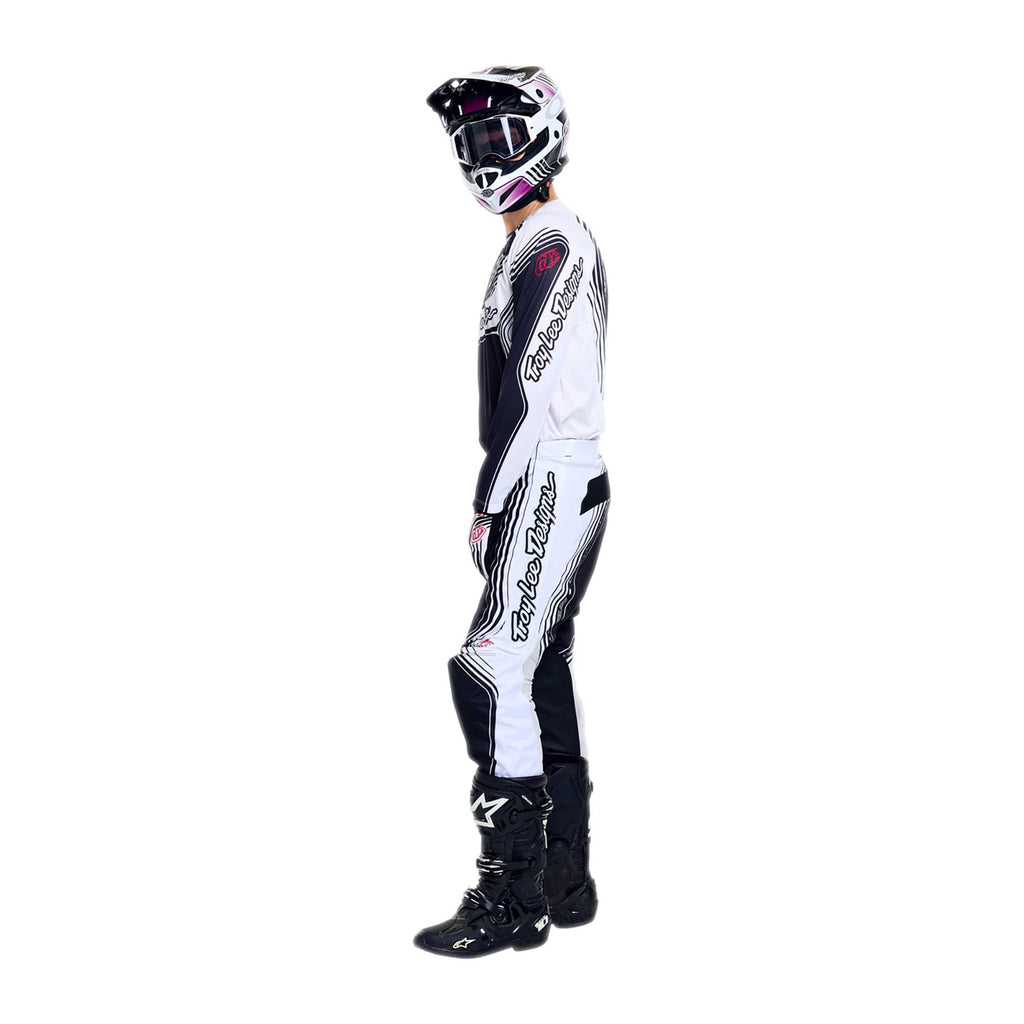 Troy Lee Designs MX | SX Jersey & Pant Kit Deal GP PRO STREAMLINE (Black / White)
