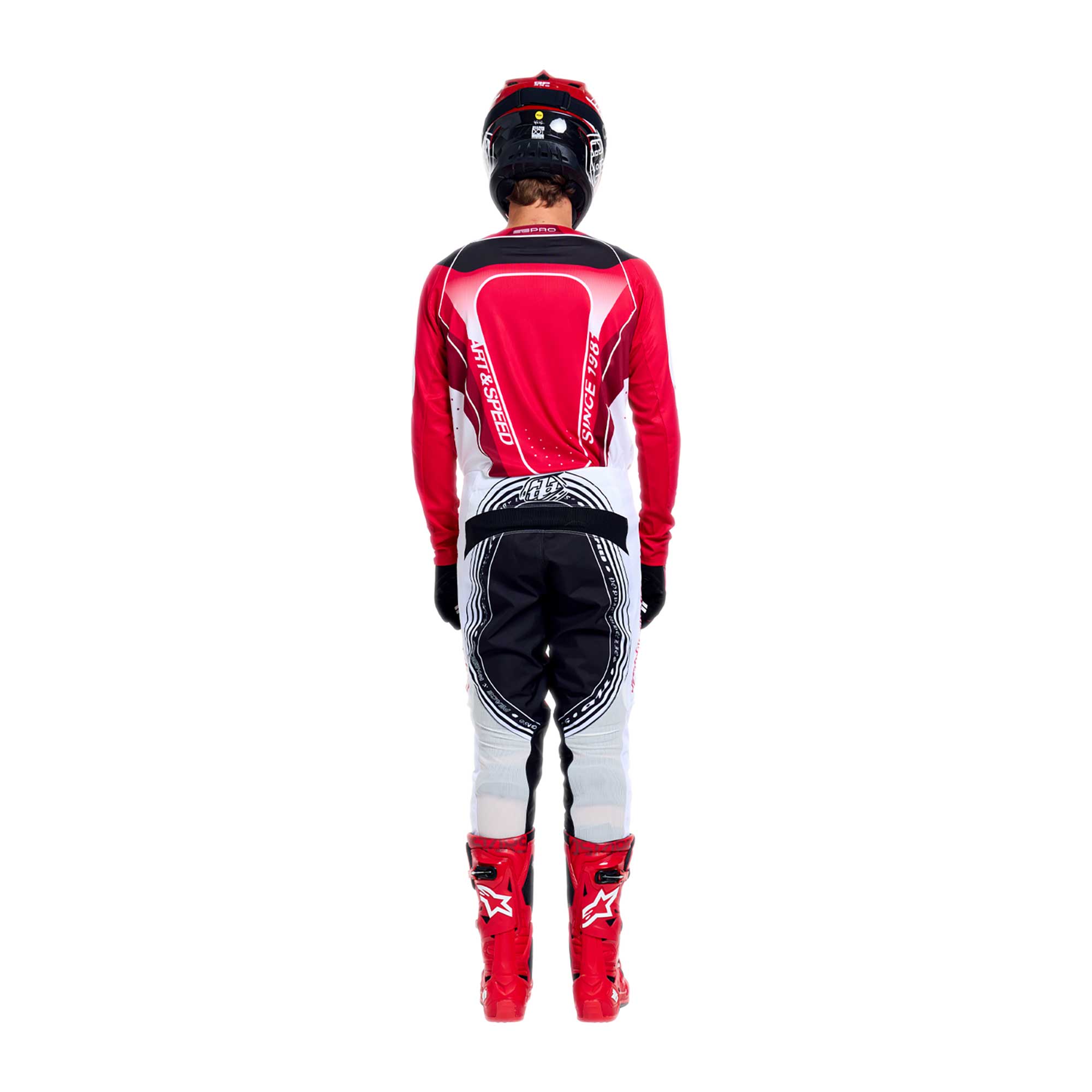 Troy Lee Designs MX | SX Jersey & Pant Kit Deal GP PRO STREAMLINE (Red / Black)