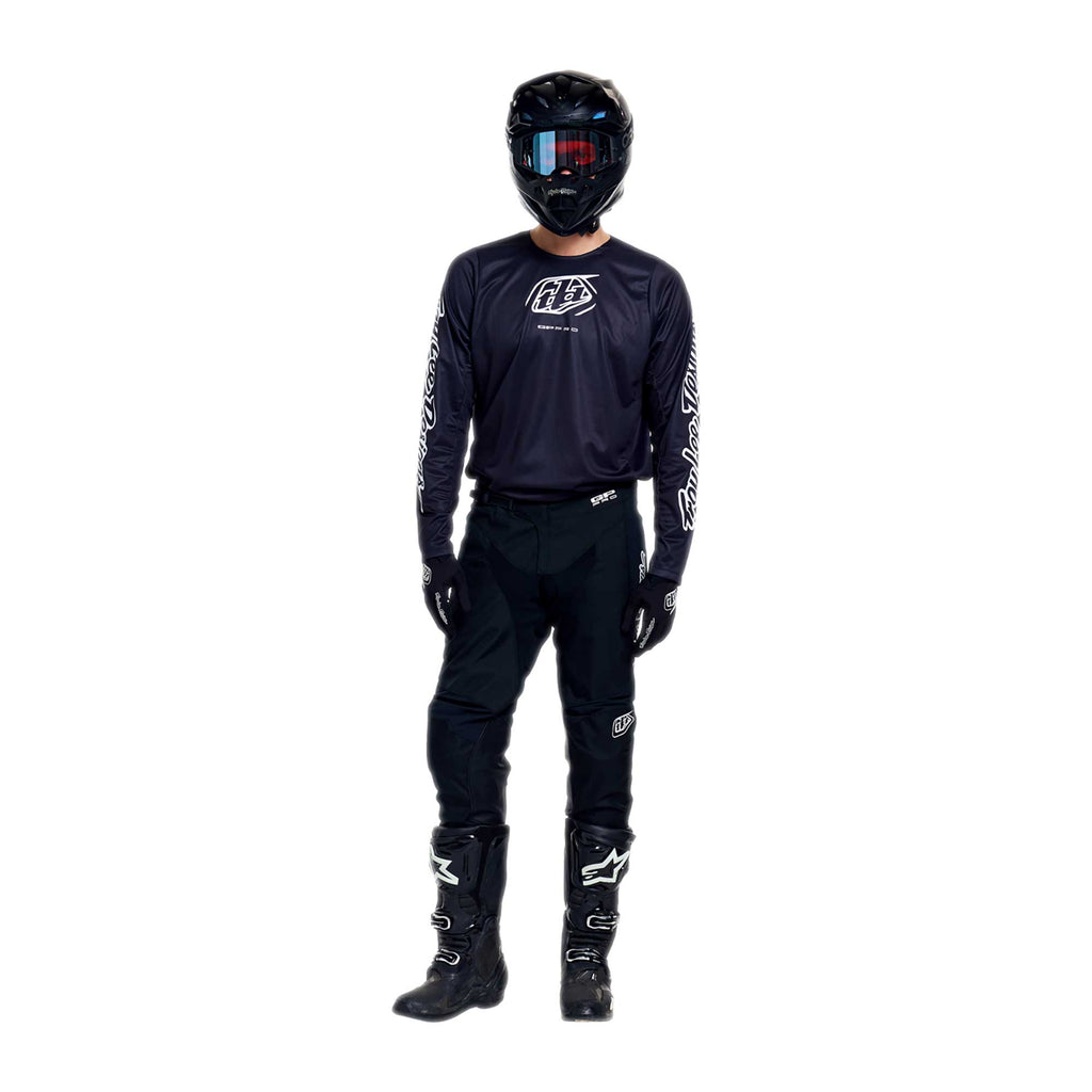 Troy Lee Designs MX | SX Jersey & Pant Kit Deal GP PRO BADGE (Black)