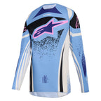Alpinestars Women's MX Jersey & Pant Kit Deal - Stella TechStar NOMUR (Light Blue/Off White/Black)