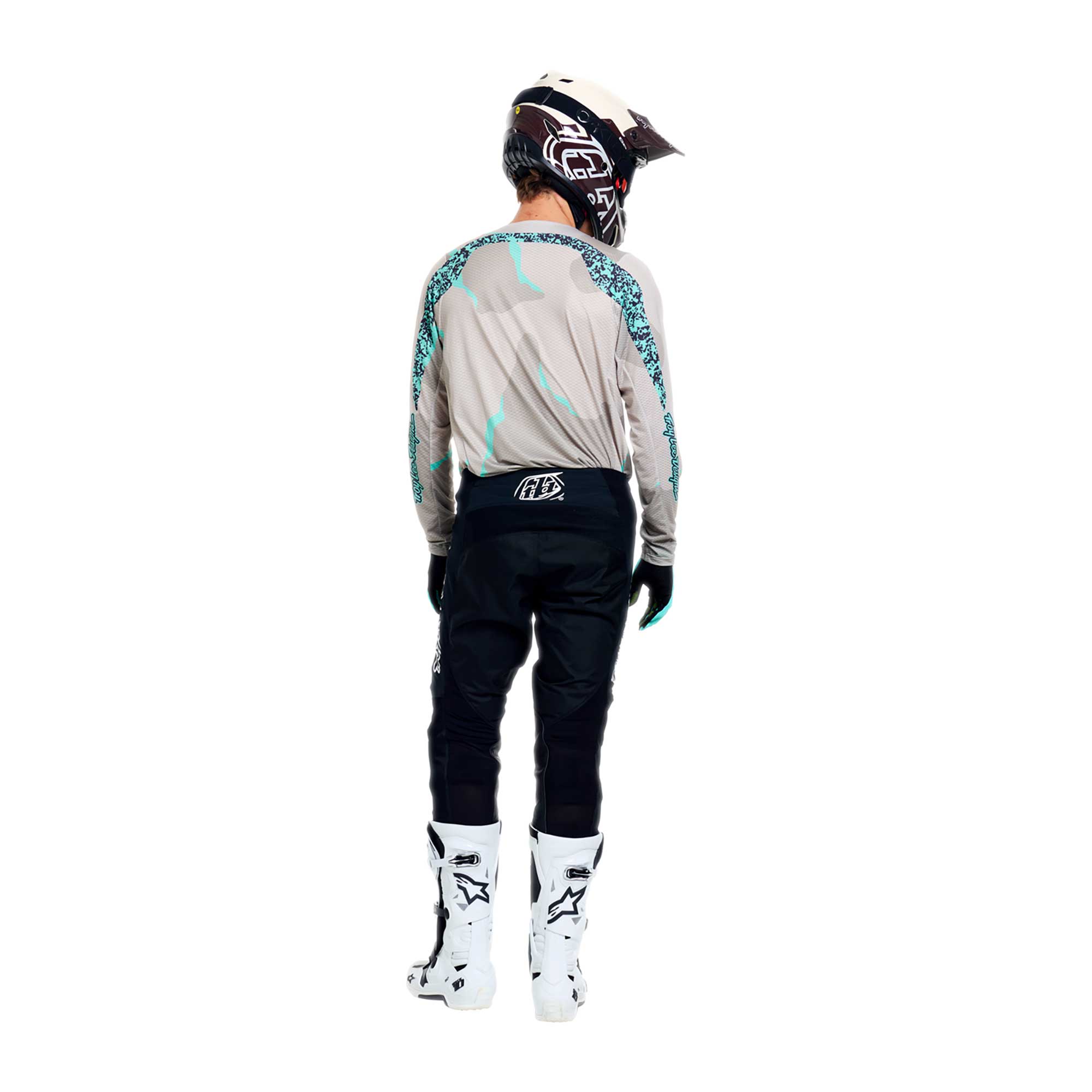 Troy Lee Designs MX | SX Jersey & Pant Kit Deal GP PRO AIR CAMO (Aqua Desert / Black)