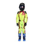 Troy Lee Designs YOUTH MX | SX Jersey & Pant Kit Deal GP PRO ROLLER (Flo Yellow / Fuchsia)