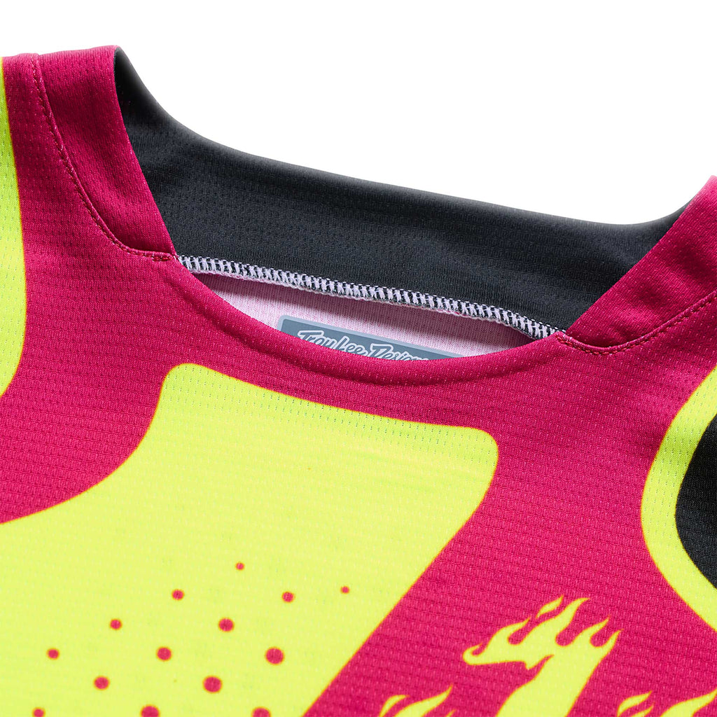Troy Lee Designs YOUTH MX | SX Jersey & Pant Kit Deal GP PRO ROLLER (Flo Yellow / Fuchsia)