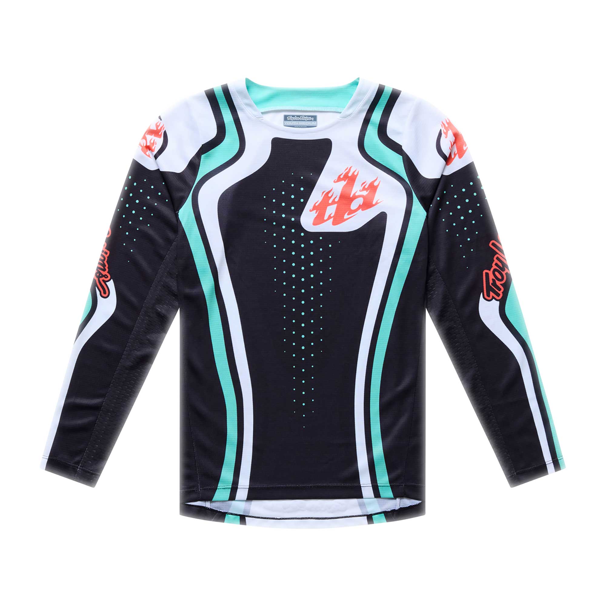 Troy Lee Designs YOUTH MX | SX Jersey & Pant Kit Deal GP PRO ROLLER (Black / Teal)
