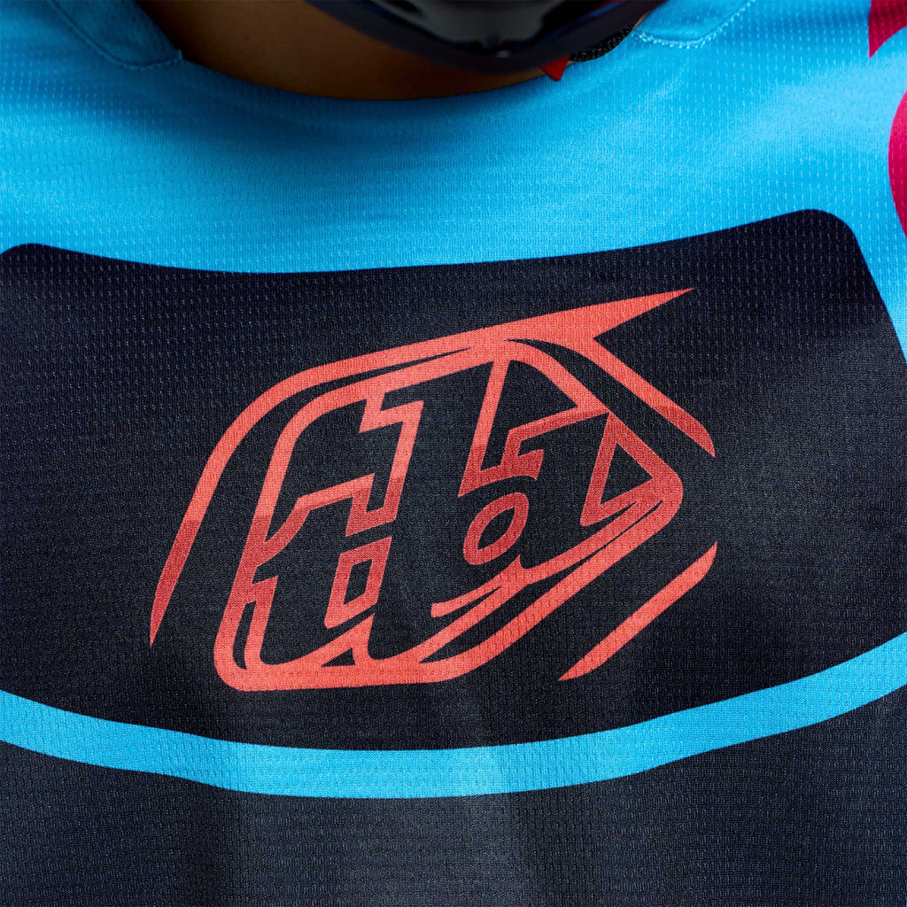Troy Lee Designs YOUTH MX | SX Jersey & Pant Kit Deal GP PRO FRAMEWORK (Black / Cyan)