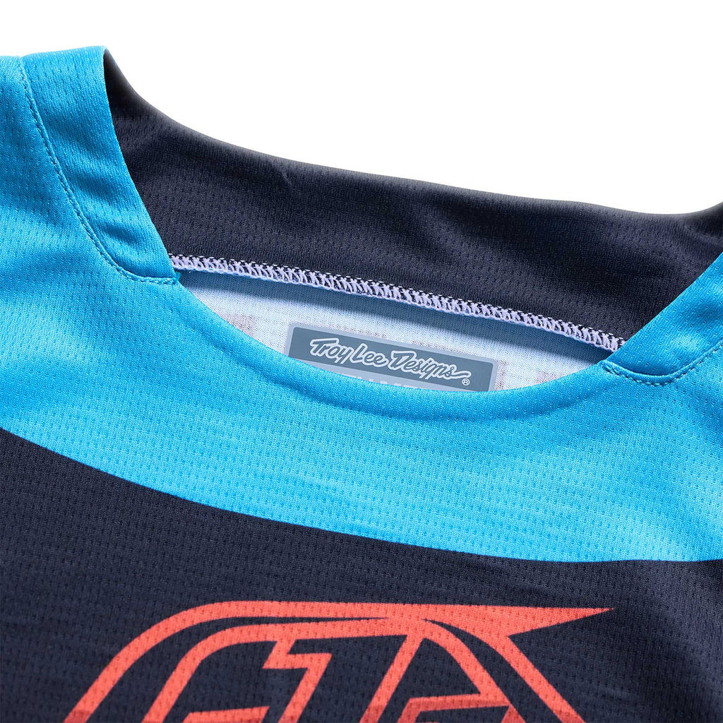 Troy Lee Designs YOUTH MX | SX Jersey & Pant Kit Deal GP PRO FRAMEWORK (Black / Cyan)