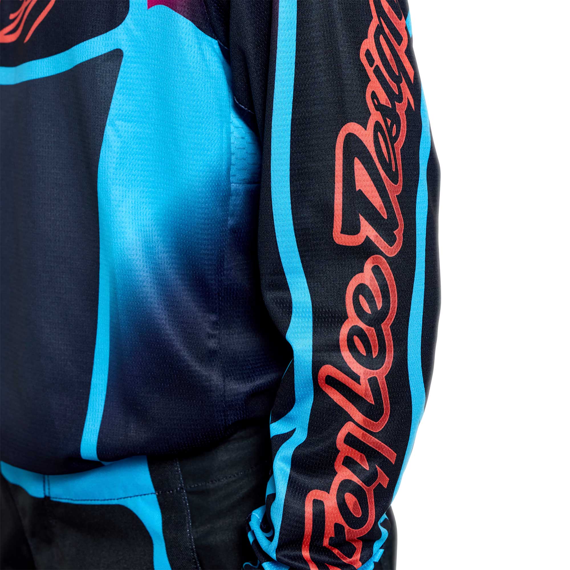 Troy Lee Designs YOUTH MX | SX Jersey & Pant Kit Deal GP PRO FRAMEWORK (Black / Cyan)