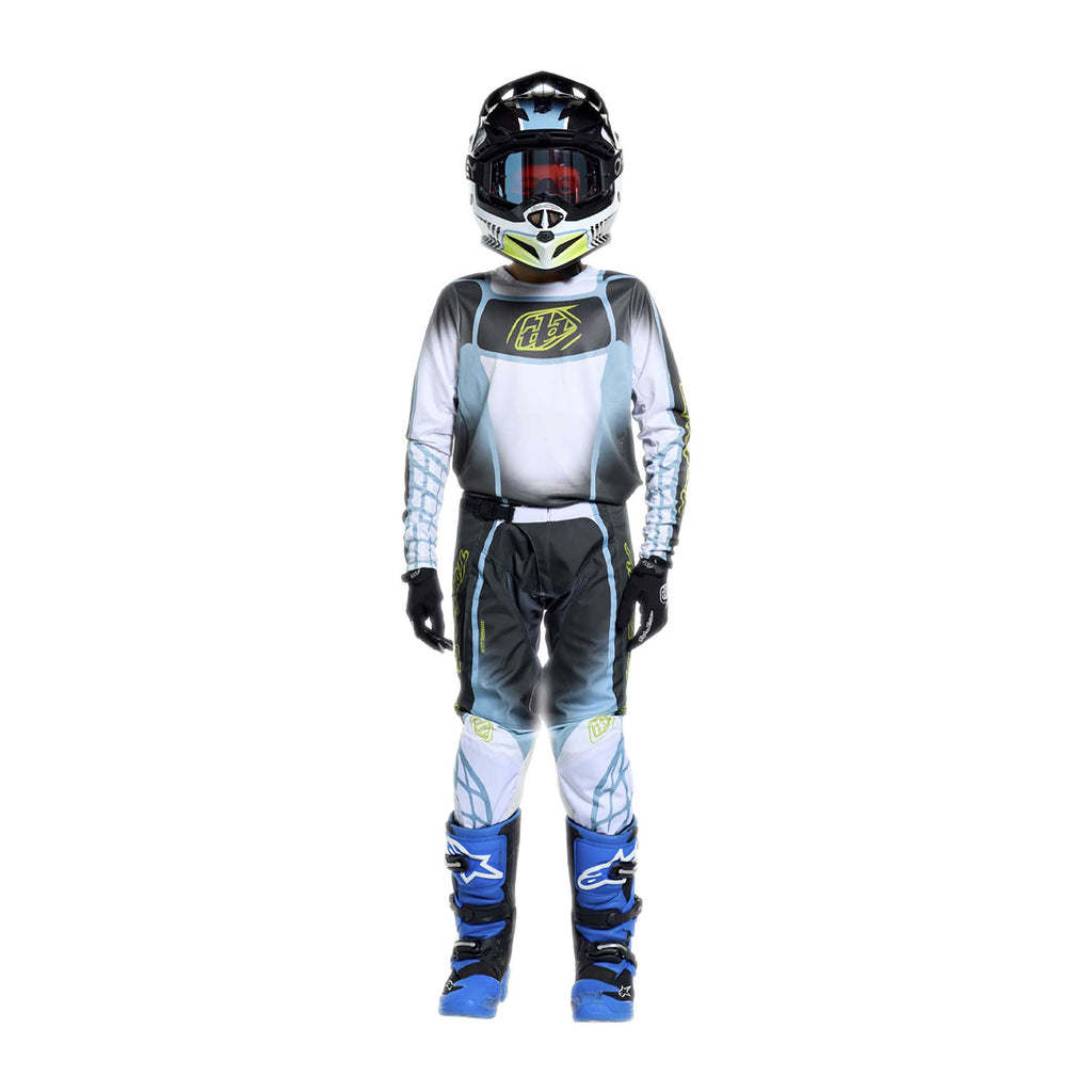 Troy Lee Designs YOUTH MX | SX Jersey & Pant Kit Deal GP PRO FRAMEWORK (Carbon / Gray)