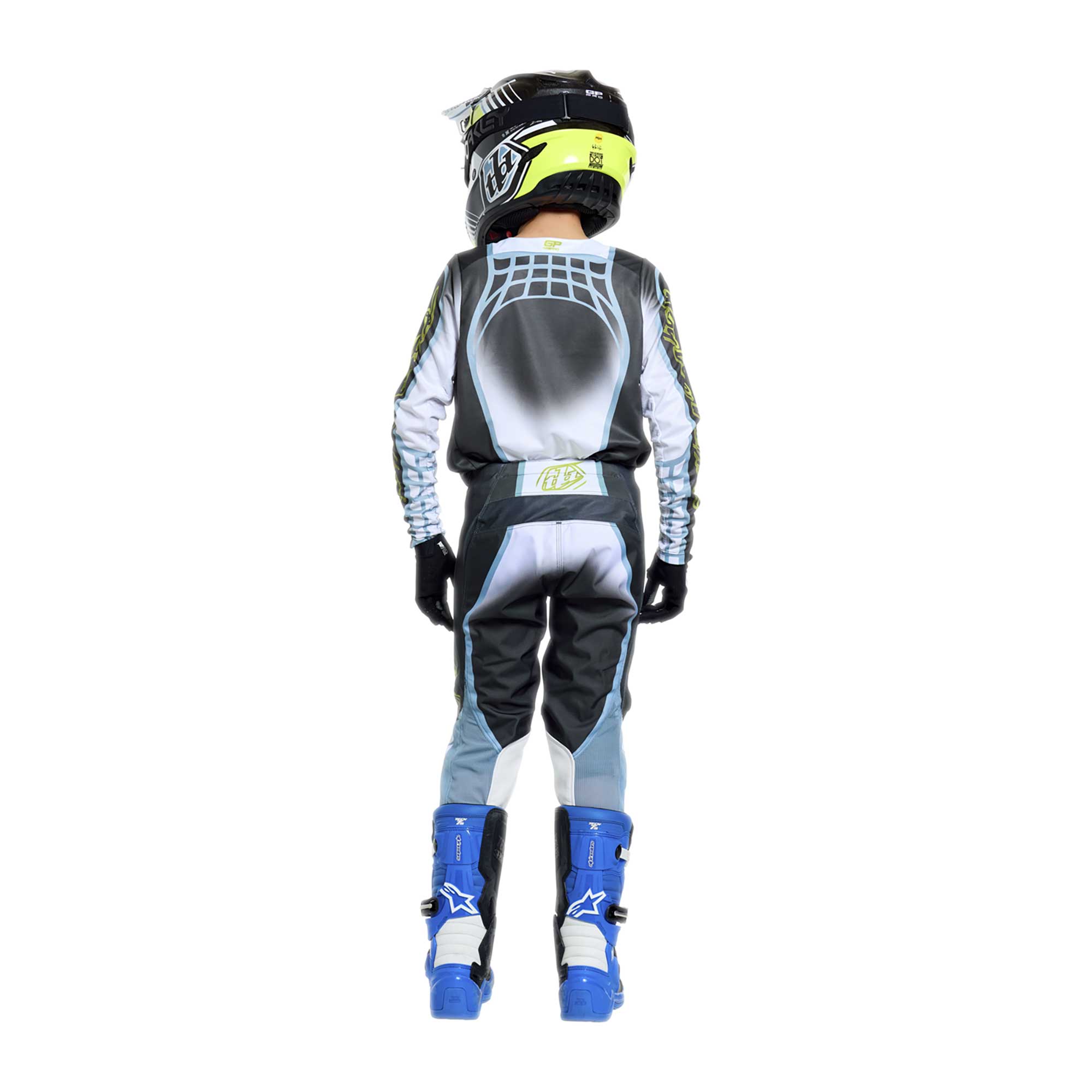 Troy Lee Designs YOUTH MX | SX Jersey & Pant Kit Deal GP PRO FRAMEWORK (Carbon / Gray)