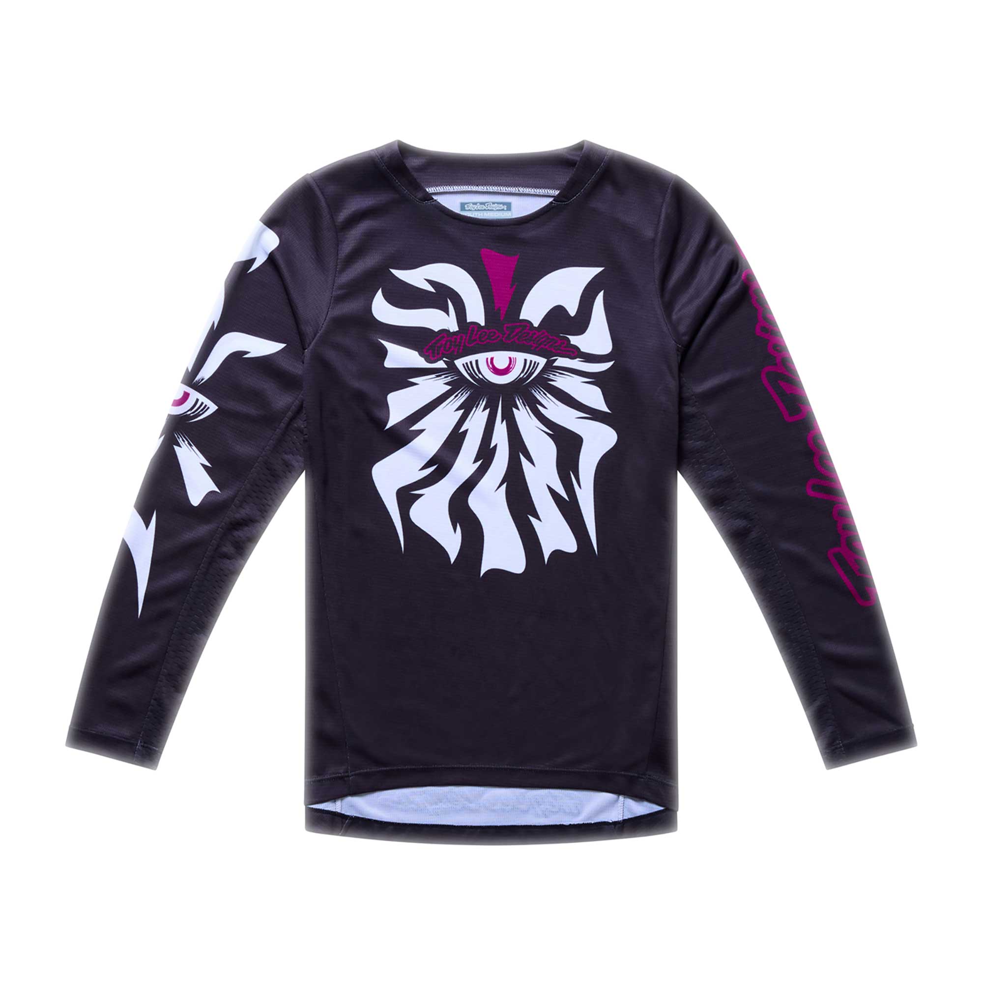 Troy Lee Designs YOUTH MX | SX Jersey & Pant Kit Deal GP PRO CYCLOPS (Black / Fuschia)