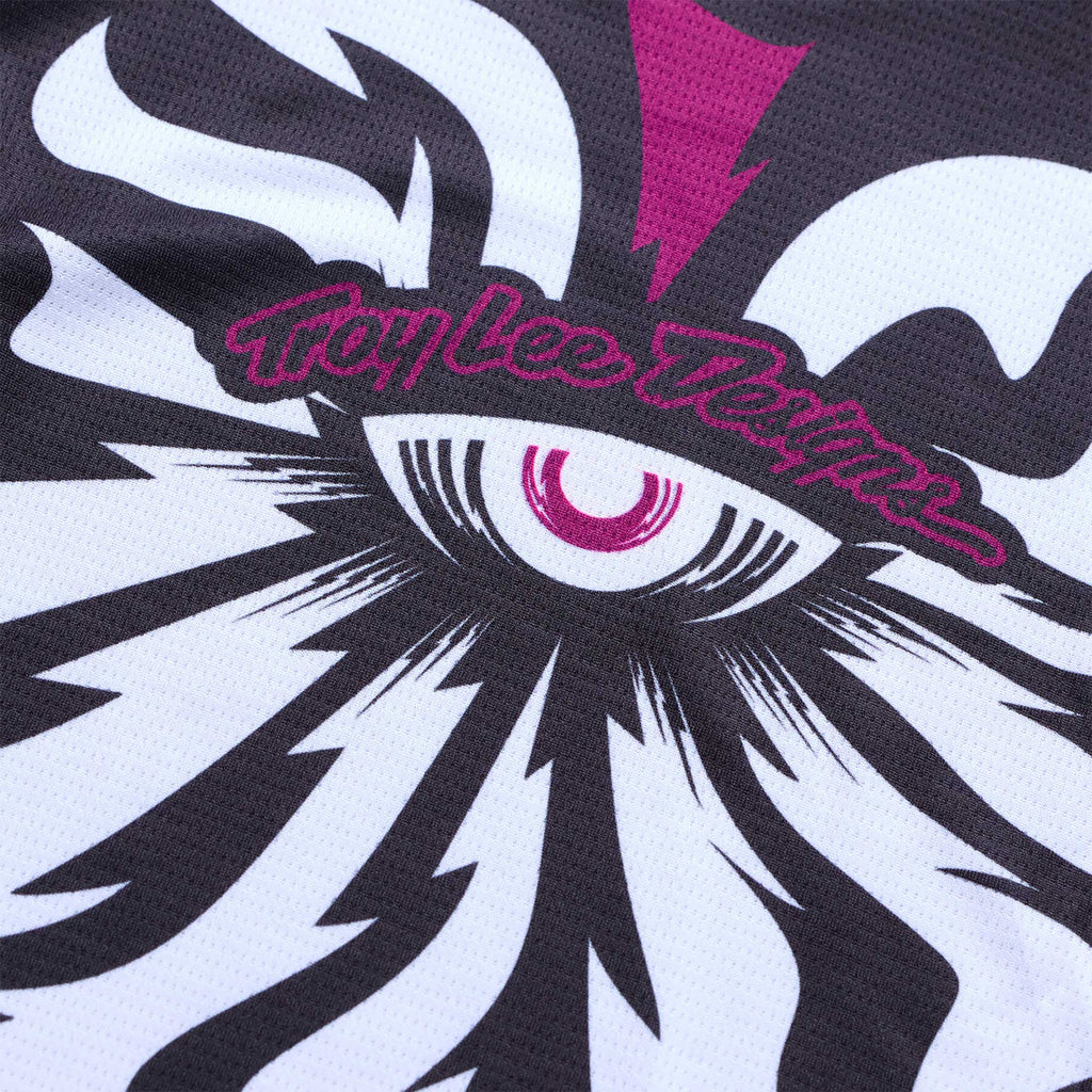 Troy Lee Designs YOUTH MX | SX Jersey & Pant Kit Deal GP PRO CYCLOPS (Black / Fuschia)