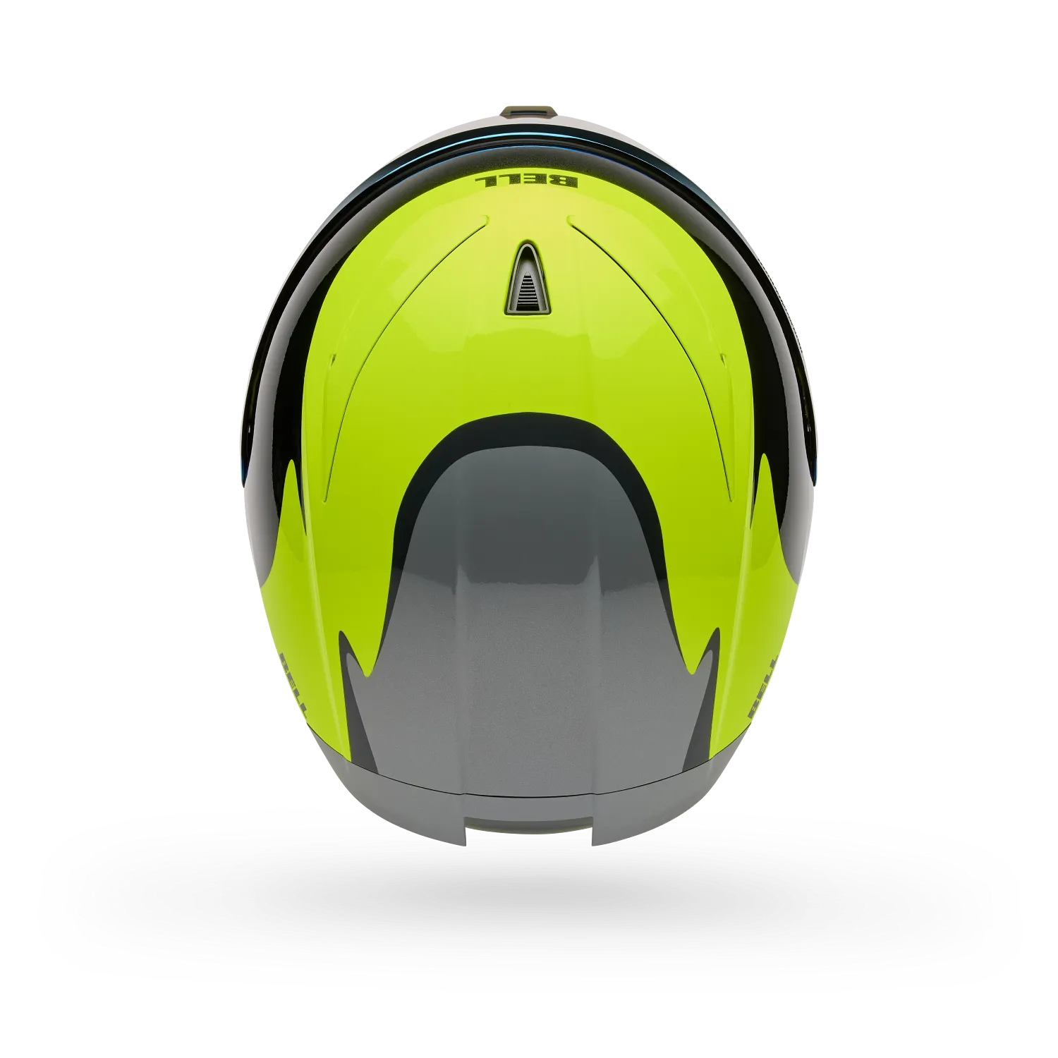 BELL Lithium MIPS Plus FLUID Motorcycle Helmet (Yellow Fluo/Black/Grey) Clear & Mirror Gold Visor