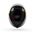 BELL Lithium MIPS Plus FLUID Motorcycle Helmet (Yellow Fluo/Black/Grey) Clear & Mirror Gold Visor