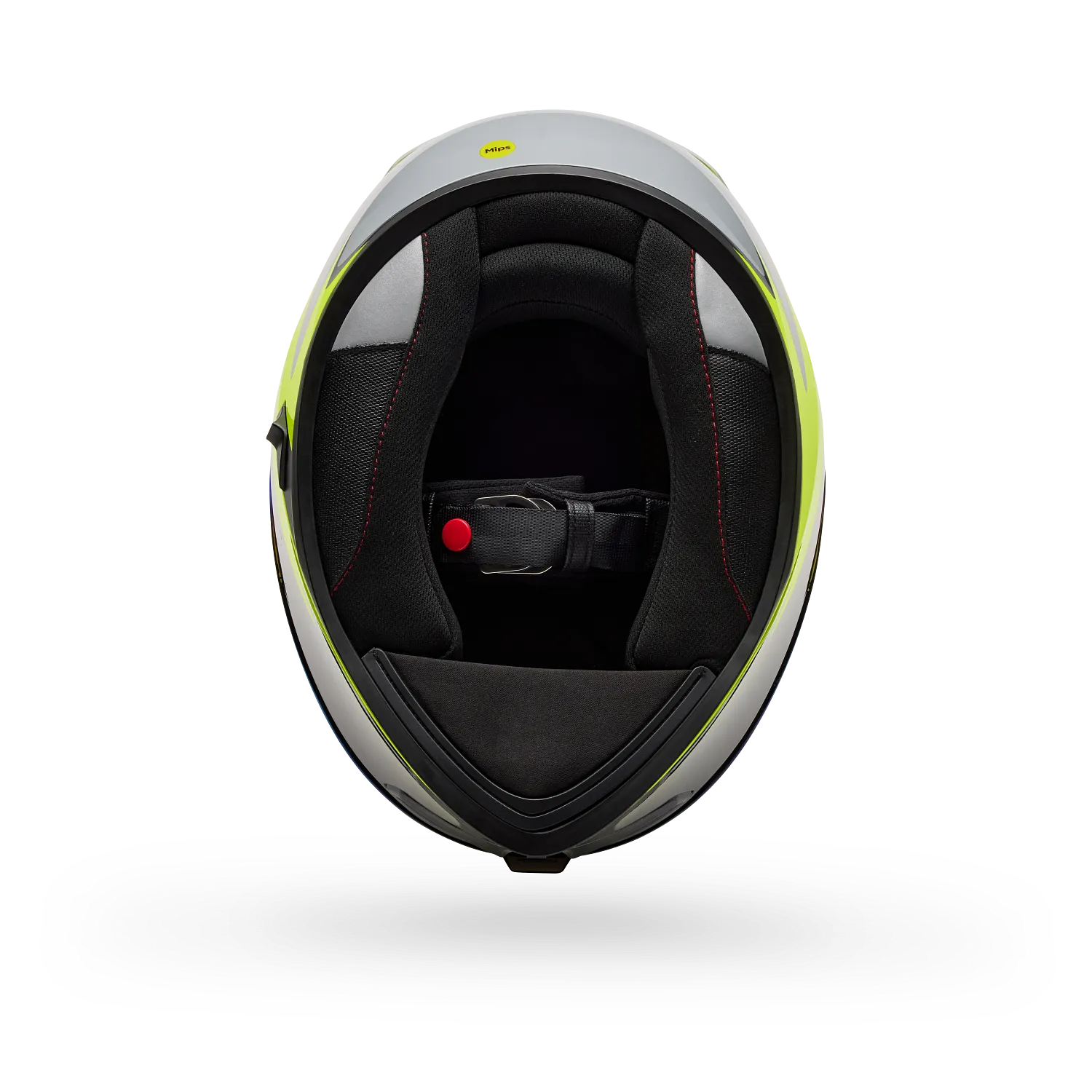 BELL Lithium MIPS Plus FLUID Motorcycle Helmet (Yellow Fluo/Black/Grey) Clear & Mirror Gold Visor