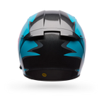 BELL Lithium MIPS Plus FLUID Motorcycle Helmet (Teal/Black/pink) Clear & Mirror Pink Visor