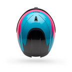 BELL Lithium MIPS Plus FLUID Motorcycle Helmet (Teal/Black/pink) Clear & Mirror Pink Visor
