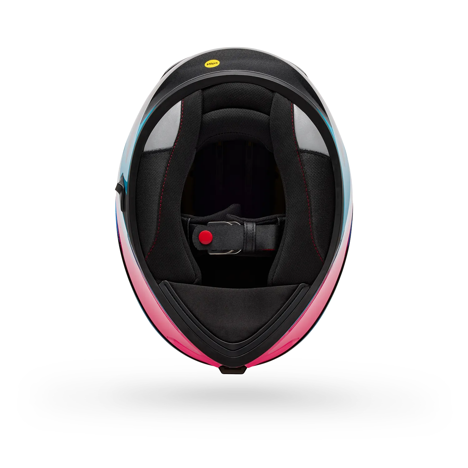 BELL Lithium MIPS Plus FLUID Motorcycle Helmet (Teal/Black/pink) Clear & Mirror Pink Visor