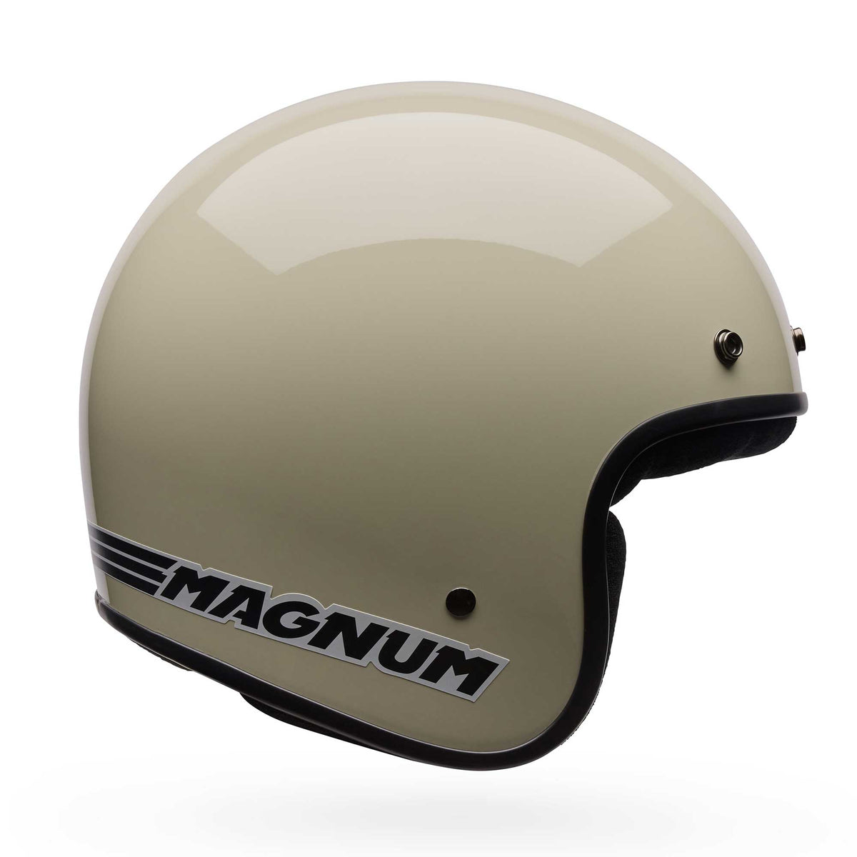 BELL Open Face Helmet - MAGNUM Solid (Vintage White)