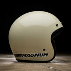 BELL Open Face Helmet - MAGNUM Solid (Vintage White)