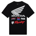 FOX Racing Mens T-Shirt - HONDA 195 Original SS TEE (Black)