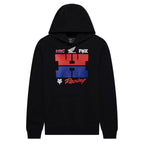 FOX Racing Mens Hoodie - HONDA Fleece Pullover (Black)