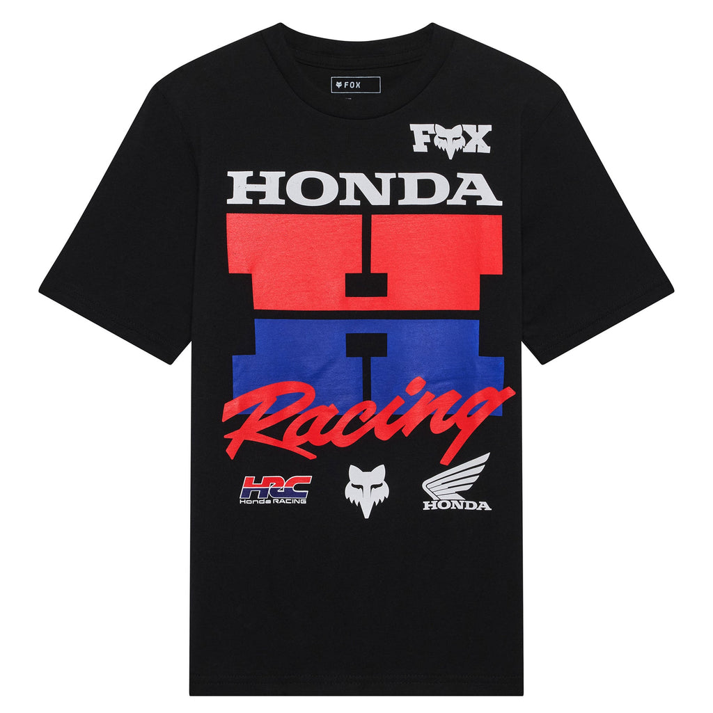FOX Racing Youth T-Shirt - HONDA SS TEE (Ultra Black)