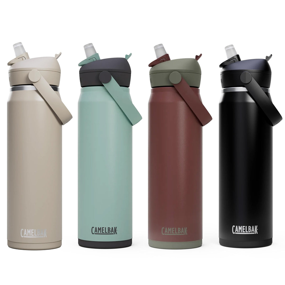 CAMELBAK Adventure Water Bottle - THRIVE Flip Straw Stainless Steel 25oz | 0.75L