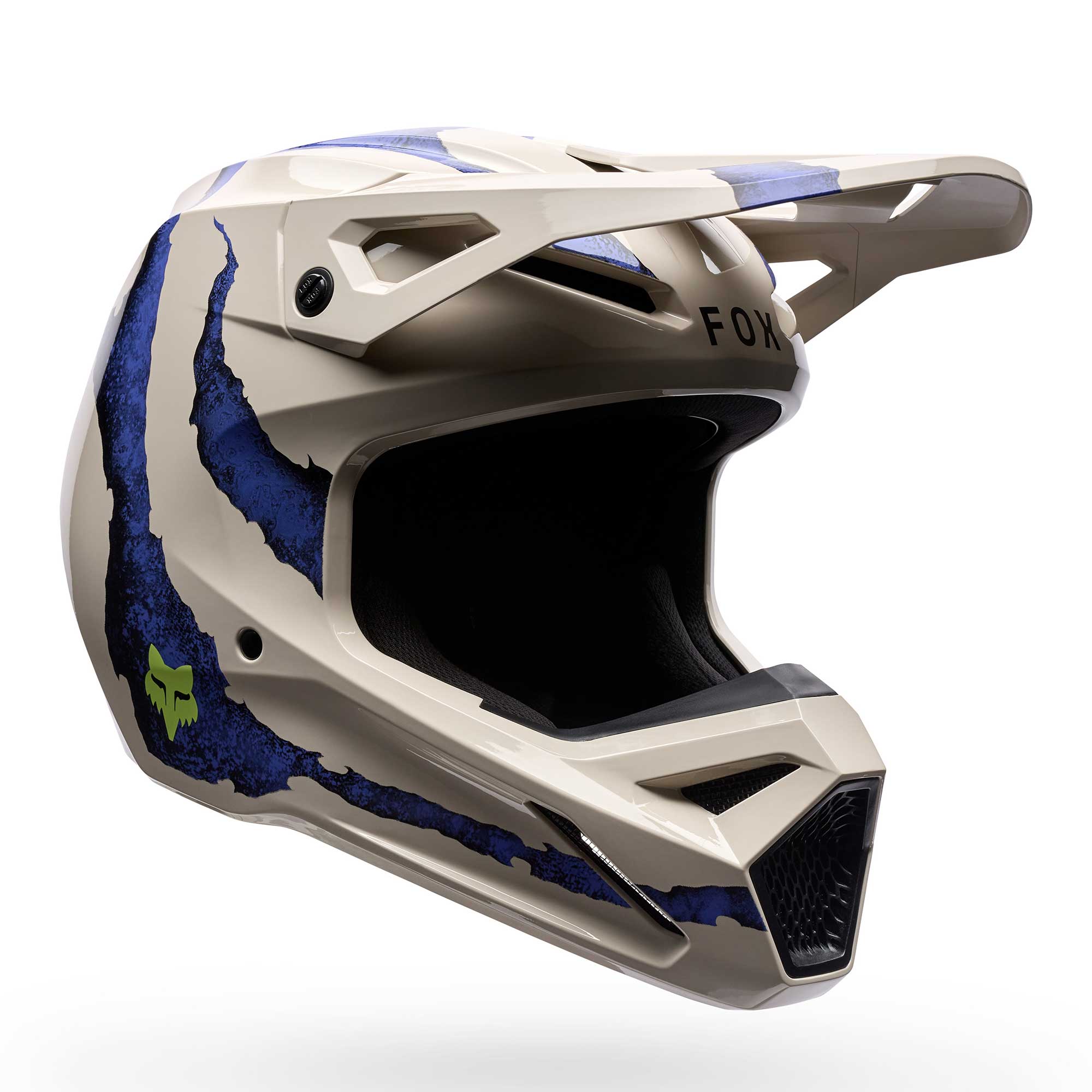 FOX MX | Enduro Helmet - V1 AWARENESS LE (Chalk/Blueberry)