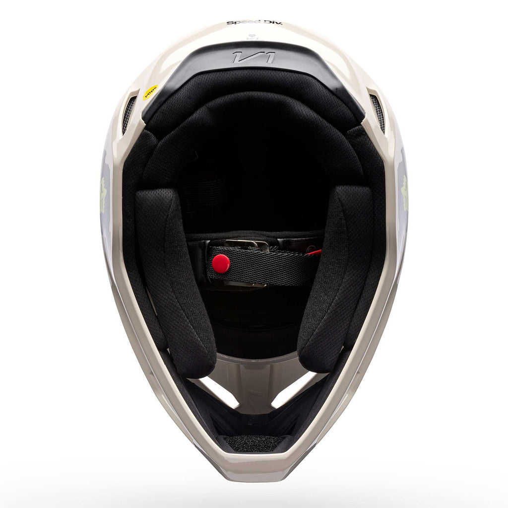 FOX MX | Enduro Helmet - V1 AWARENESS LE (Chalk/Blueberry)