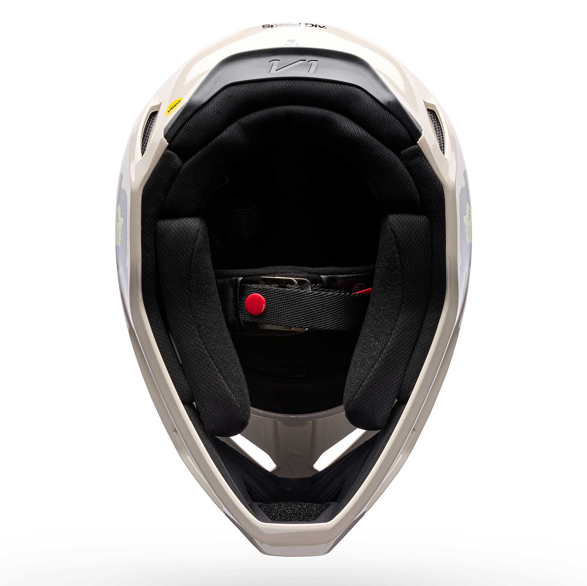 FOX MX | Enduro Helmet - V1 AWARENESS LE (Chalk/Blueberry)