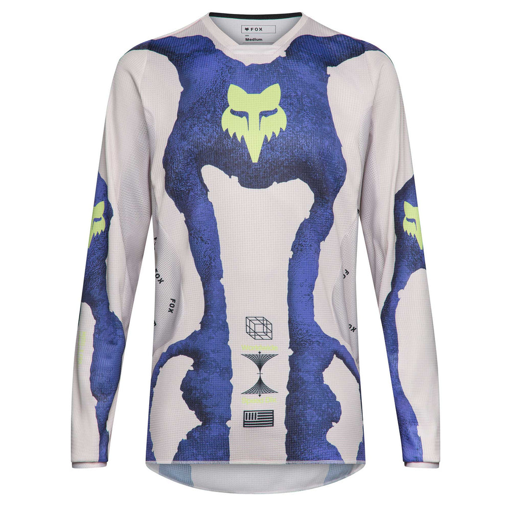 FOX (Limited Edition) MX Jersey & Pant Kit Deal - 180 AWARENESS (Chalk/Blueberry)