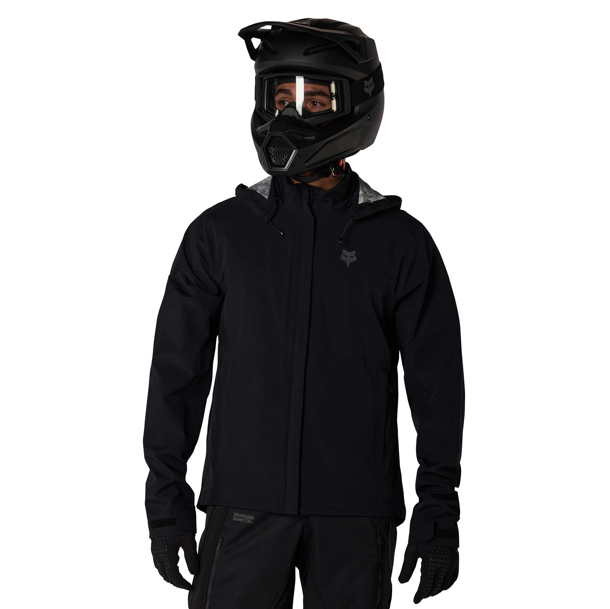 FOX Racing Enduro Packable Rain Jacket v2 - RANGER Off Road (Black)