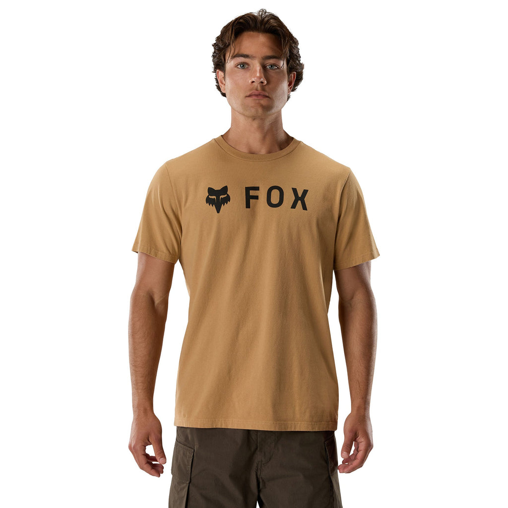 FOX Racing Mens T-Shirt - ABSOLUTE 195 Original SS TEE (Brown Sugar)
