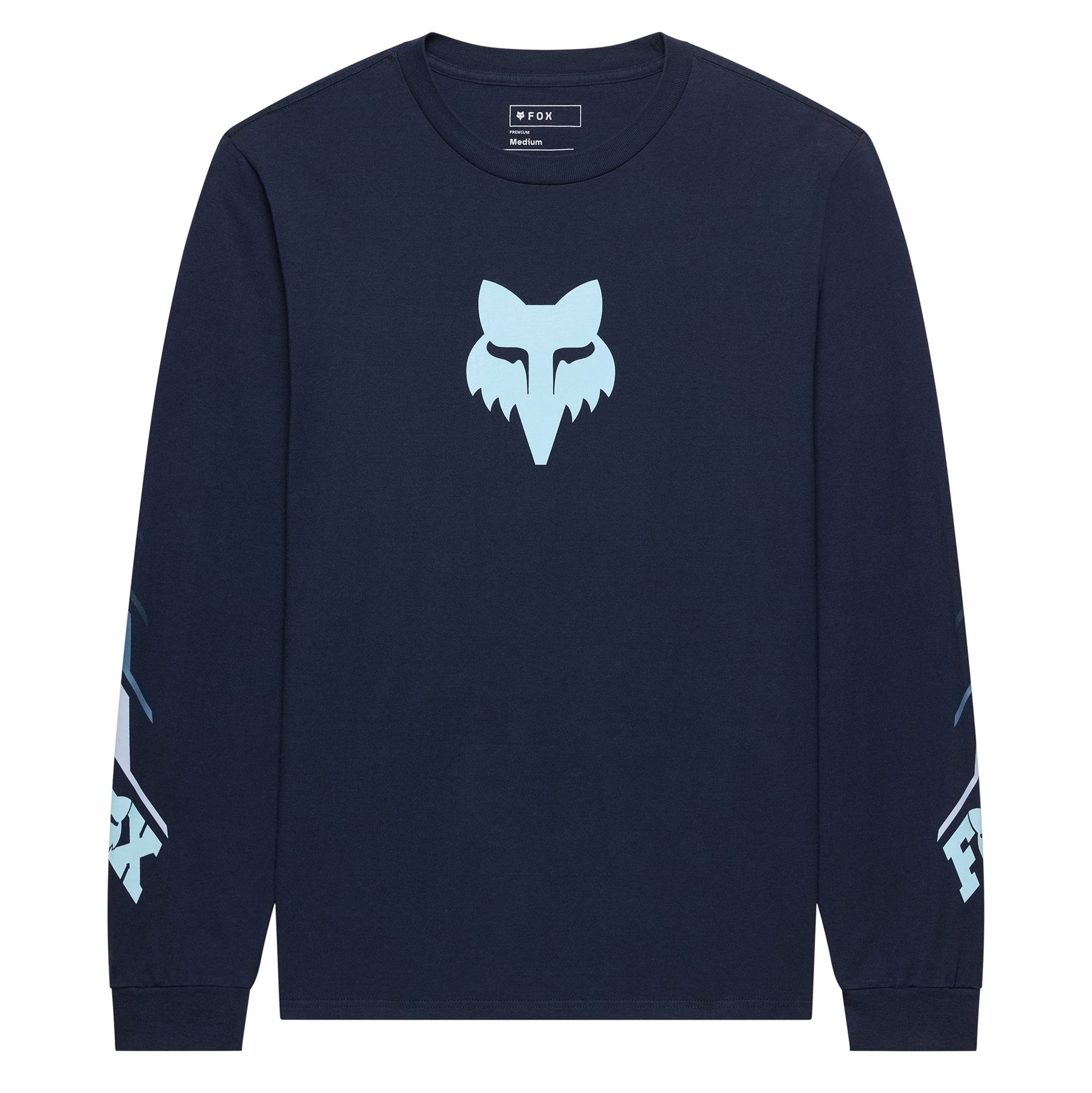 FOX Racing Mens T-Shirt - FOUNDRY 195 Original LS TEE (Midnight)