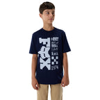 FOX Racing Youth T-Shirt - BEND SS TEE (Navy)