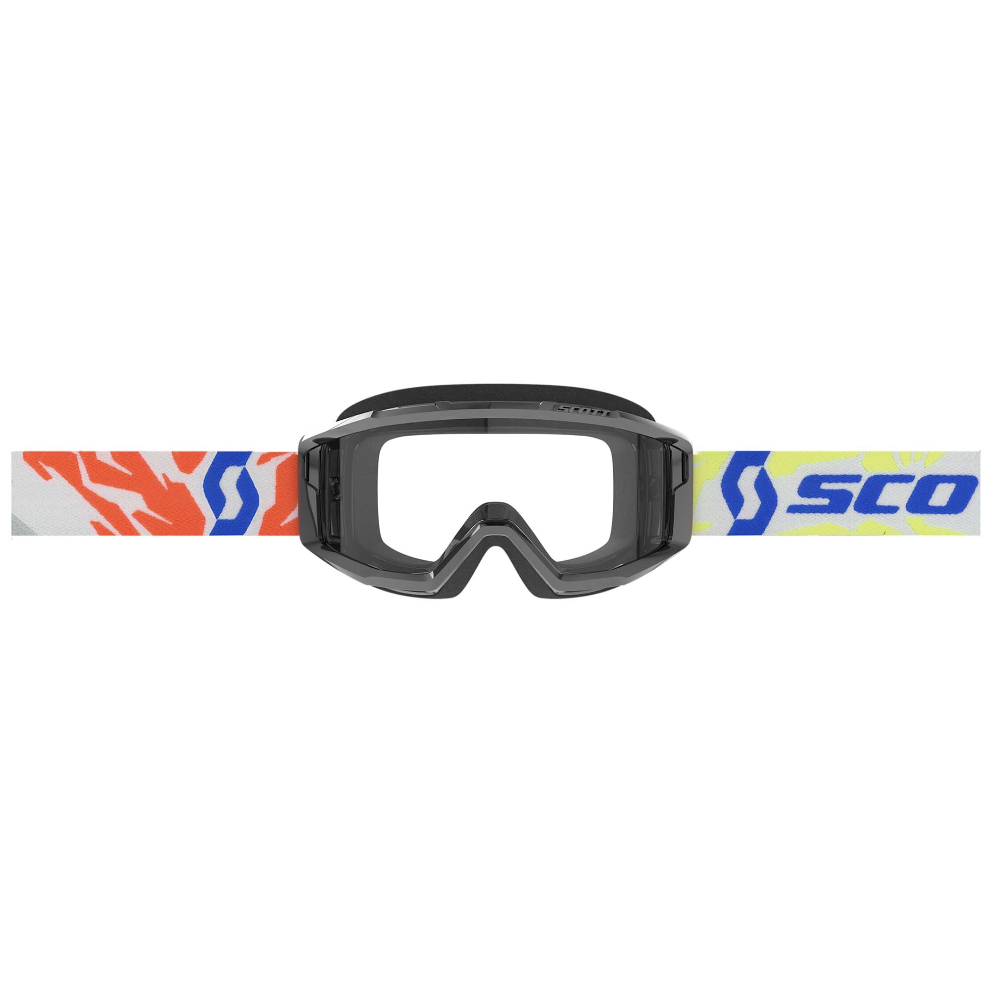 Scott Youth PRIMAL Goggles (Black) Clear Lens